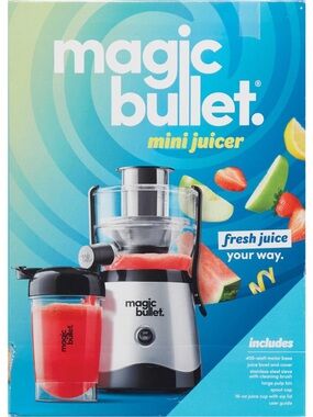 Magic Bullet Mini Juicer - Silver and Black